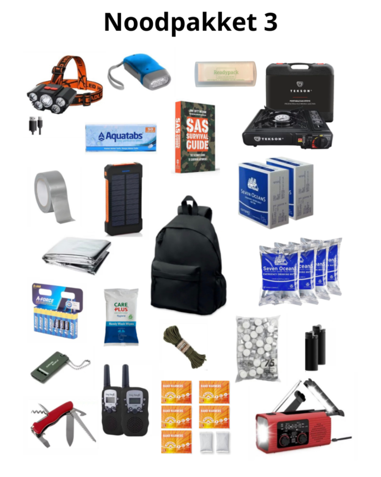 Noodpakket - Premium